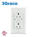 Duplex Smart Auto Test GFCI Wall Socket Outlet